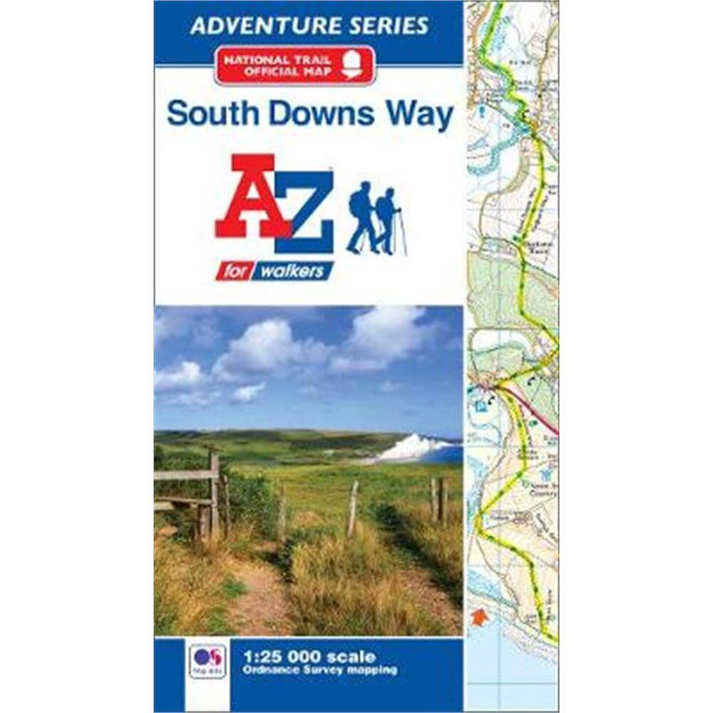 South Downs Way Adventure Atlas (Paperback)